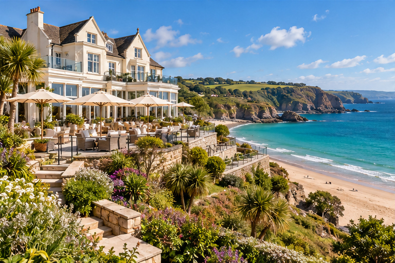 Coastal retreats hotel setting