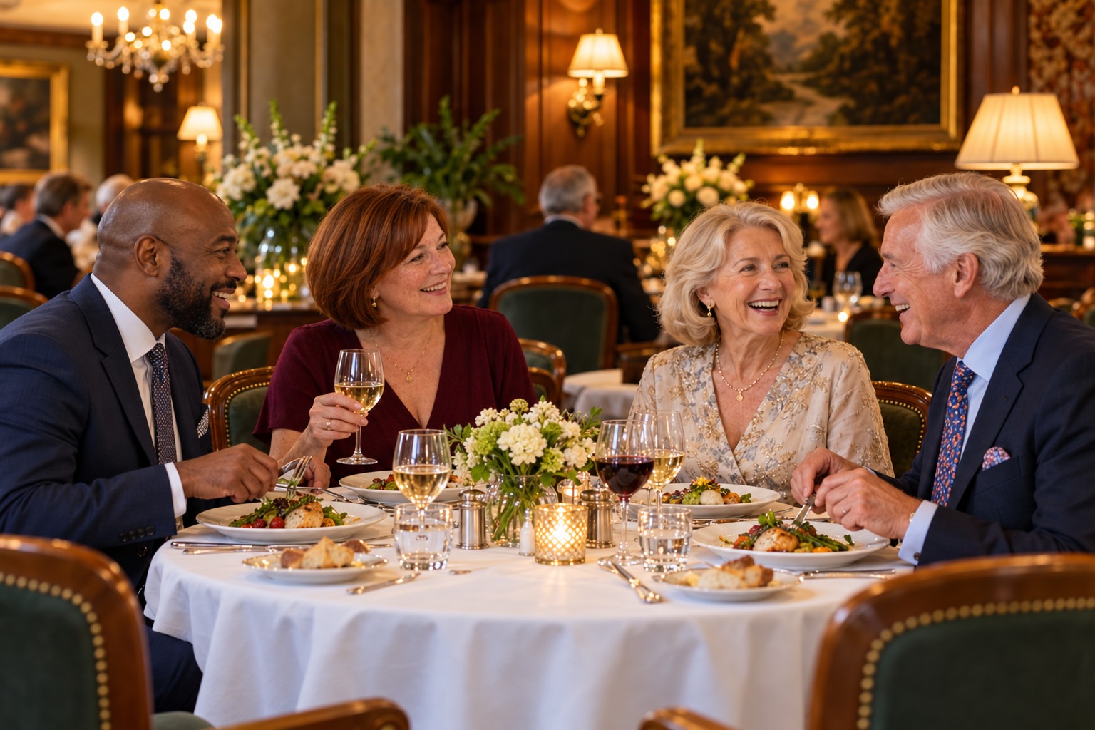 Social Events at a luxury hotel estate
